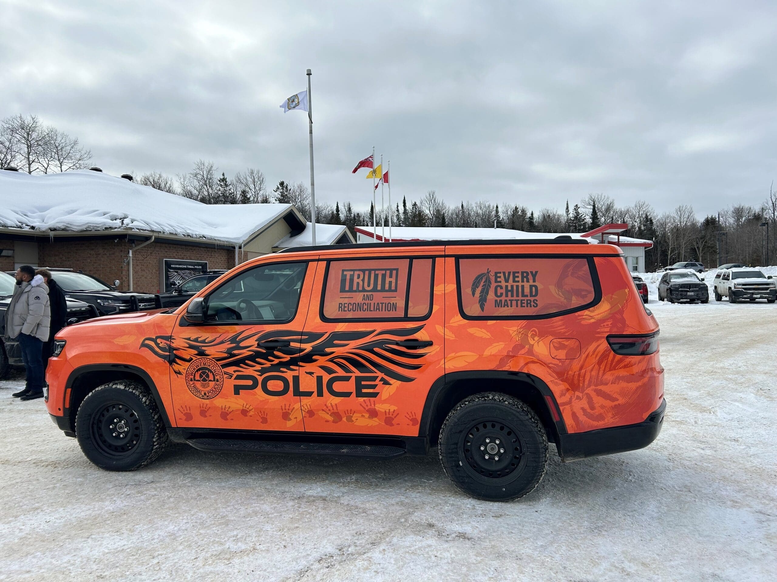 Wikwemikong Tribal Police Services New Community Services Vehicle